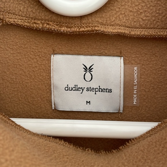 Dudley Stephens Brighton Boatneck Vello Fleece in Camel Size M - Picture 2 of 3